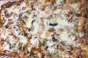 Sebzeli Mantarlı Tavuk