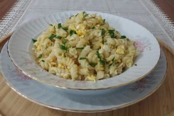 Yumurtalı Tereyağlı Nefis Makarna