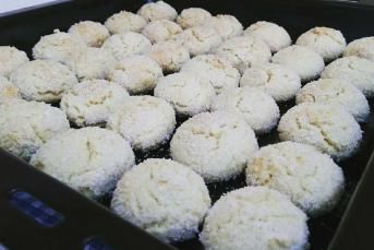 Hindistan Cevizli 5 Dakika Kurabiyesi