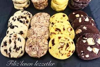 Tek Hamurdan 4 Çeşit Buzluk Kurabiye ( Videolu)