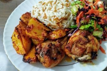 Patatesli Fırın Tavuk