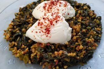 Ebegümeci Kavurması (Diyet)