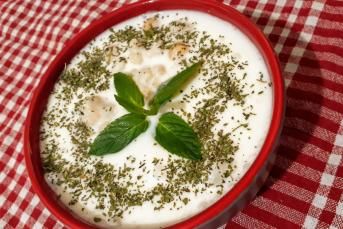 Buğdaylı Ayran Çorbası