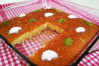 Şerbet Kaynatmadan 3 Kaşık Tatlısı Tarifi (Videolu)