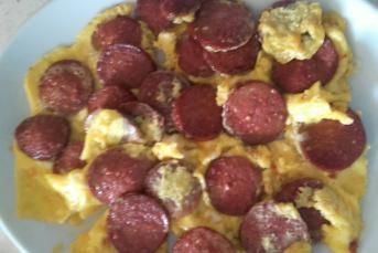 Sucuklu Yumurta Yapılışı