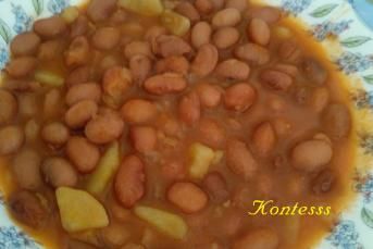 Zeytinyağlı Barbunya Yapımı, Zeytinyağlı Barbunya Tarifi