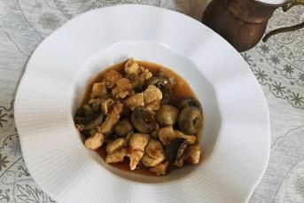 Mantarlı Tavuk Sote