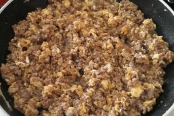 Kavurga (Kıymalı Yumurta)