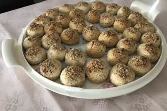 Tahinli Cevizli Kurabiye Yapımı