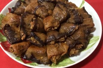 Kuru Patlıcan Ve Biber Dolması Tarifi