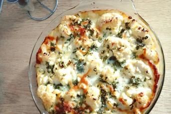 Börek Tadında Fırında Karnabahar