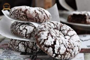 Çikolatalı Çatlak Kurabiye