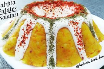 Kalıpta Patates Salatası