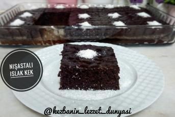 Nişastalı Islak Kek