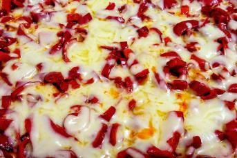 Kaşarlı Kırmızı Biber Kavurması