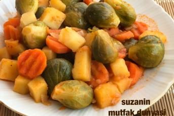 Nefis Zeytinyağlı Brüksel Lahanası