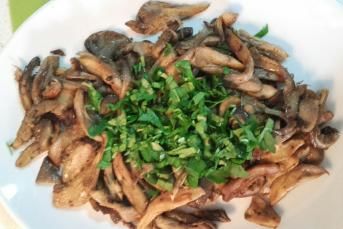 İstiridye Mantar Kavurması