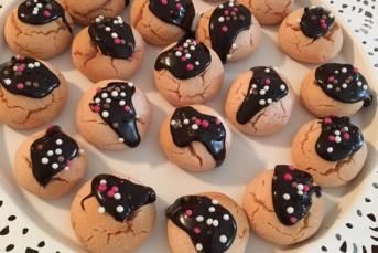 Tadı Şahane Çilekli Pudingli Kurabiye