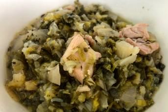 Tavuklu Pırasa Yemeği