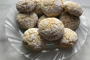 Limonlu Zerdeçallı Çatlak Kurabiye