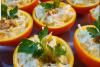 Portakal Çanağında Yoğurtlu Kereviz Salatası Yapılışı