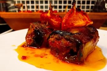 Köfteli Patlıcan Sarması Tarifi