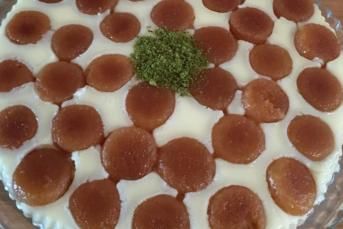 Tart Kalıbında Kemalpaşalı Muhallebi