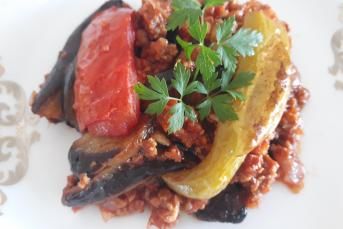 Kızartmadan Fırında Patlıcan Oturtma