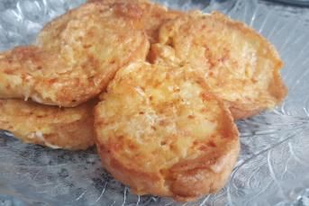 Nefis Lezzetli Kahvaltılık Yumurtalı Ekmek