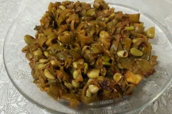 Zeytinyağlı Bakla Yemeği Tarifi