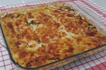 Tavuklu Ispanak Graten