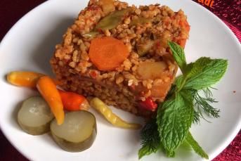 Havuçlu Kabaklı Bulgur Pilavı