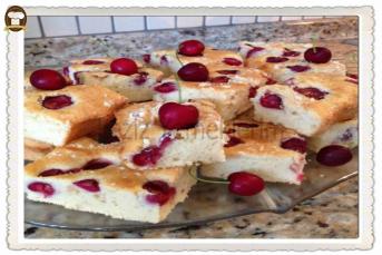 Kirazlı Bademli Tart
