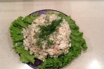 Rus Mutfağından Salata Paytaxt Salatası (Stoliçni)