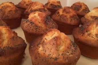 Muffin Kalıbında Tahinli Kek