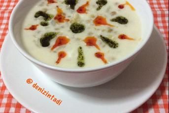 Mantılı Yeşil Mercimek Çorbası