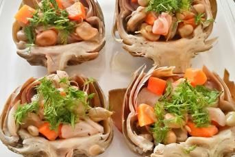 Baklalı Zeytinyağlı Enginar