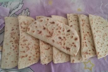 Tavada Zeytinli Kıymalı Gözleme