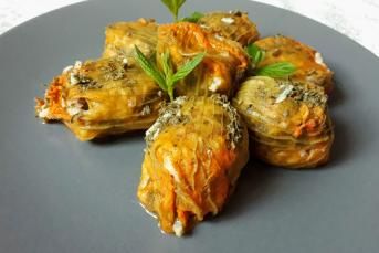 Nefis Kabak Çiçeği Dolması Tarifi