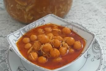 Tavuklu Ekşili Topalak Köfte