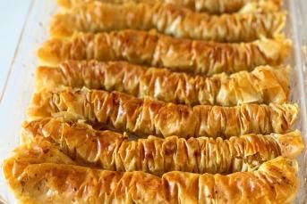 Hazır Yufkadan Burma Baklavası Tarifi