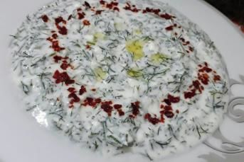 Yoğurtlu Dereotu Mezesi Tarifi