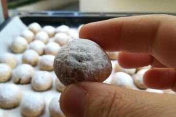 Kavrulmuş Susamlı Fındıklı Kurabiye