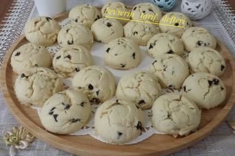 Damla Çikolatalı Dondurma Kurabiyesi