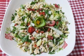 Buğday (Keşkek) Salatası
