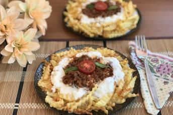 Kıymalı Çökertme Kebabı Tarifi (Aşama Fotoğraflı Anlatım)