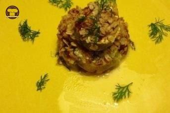 Fırında Yulaf Çıtırlı Kabak