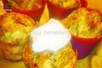 Mantarlı, Kabaklı, Mısırlı Muffin