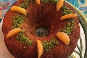 Taze Kayısılı Kek