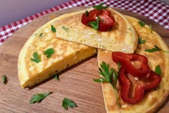 Kahvaltıya Börek Tadında Omlet